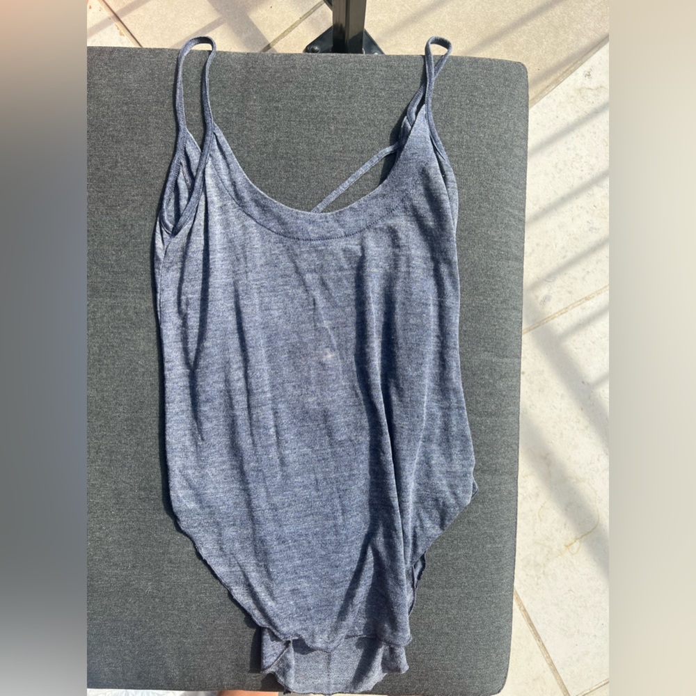 RARE CHASOR OPEN BACK CROSS TANK.